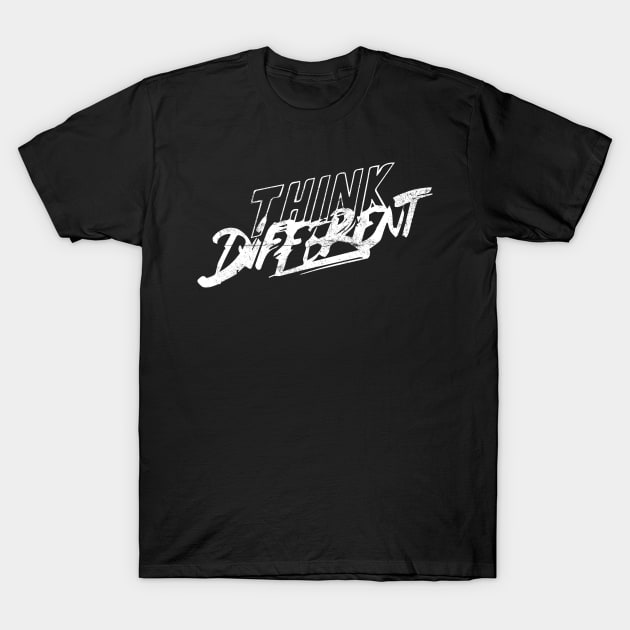 Think Different  - 3 T-Shirt by Joker & Angel